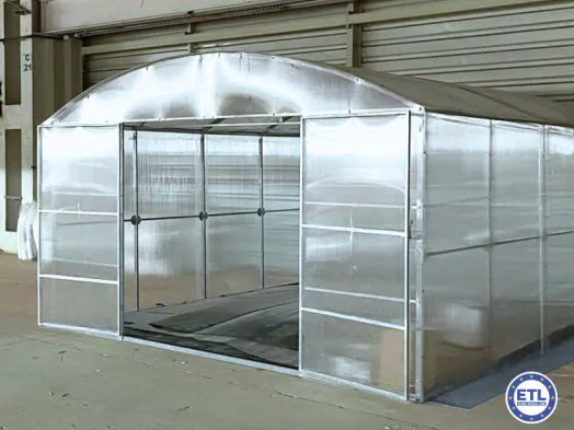 Szklarnia z poliwęglanu ETL "Hestia"