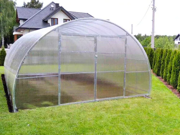 Szklarnia z poliwęglanu ETL "Zofia"